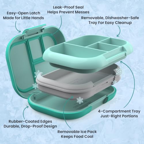Bentgo Chill lunch box components laid out