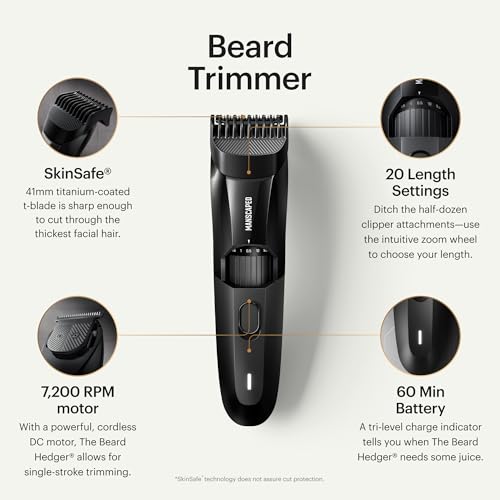 Silver finish Beard Hedger trimmer