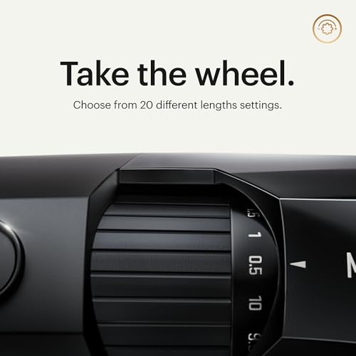 Zoom wheel length settings view