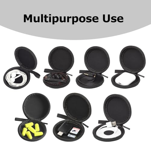 Ginsco Compact & Slim Earbuds Case design