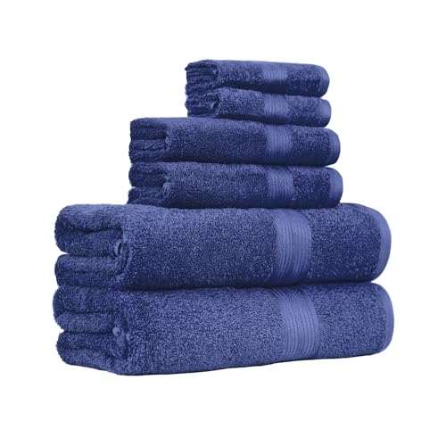 Basics 6-piece cotton towel set
