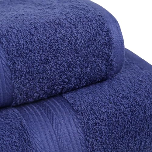Pique border towel detail