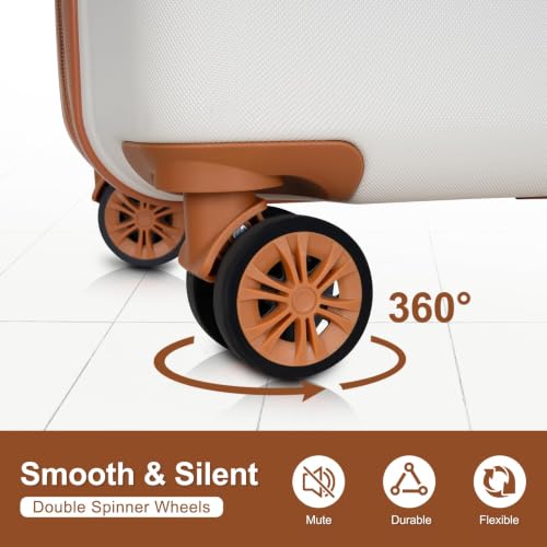 Inside view of Romswi 28 inch luggage