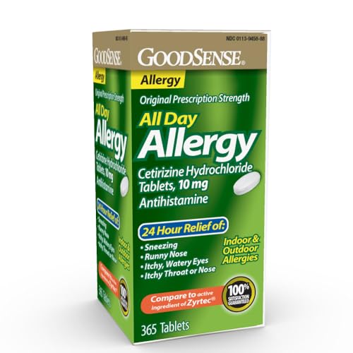 GoodSense Allergy Relief bottle front view