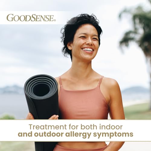 Product label for GoodSense allergy medicine