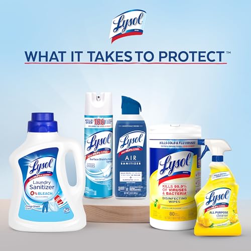 Lifestyle shot of Lysol wipes in a home office