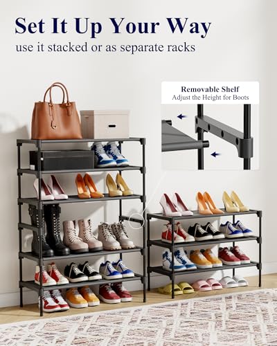 Side profile of the 27.5-inch wide rack