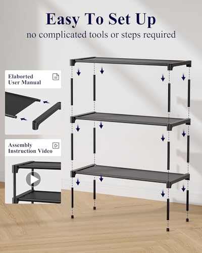 Kitsure shoe rack in a small entryway