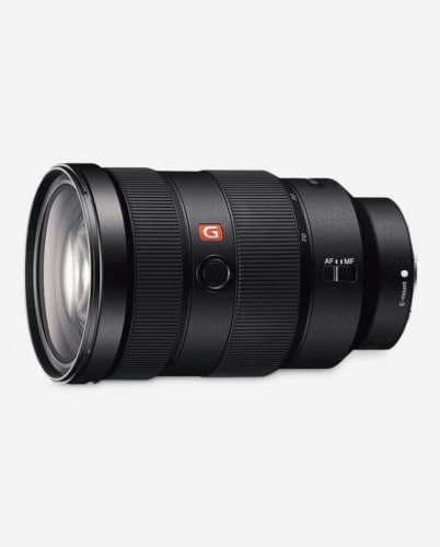 Sony FE 24-70mm lens accessories and packaging