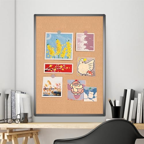 Office wall with VIZ-PRO notice board installed