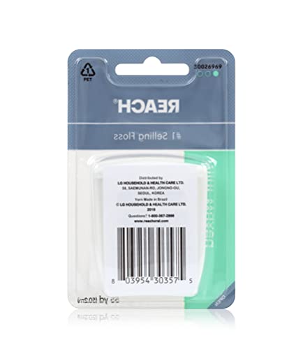 Reach dental floss green color spool