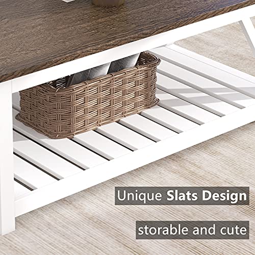 ChooChoo coffee table in farmhouse living room