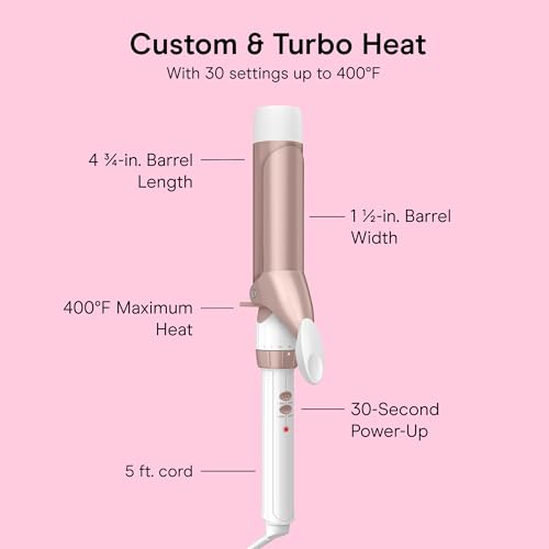 Side profile of the white and rose gold tool