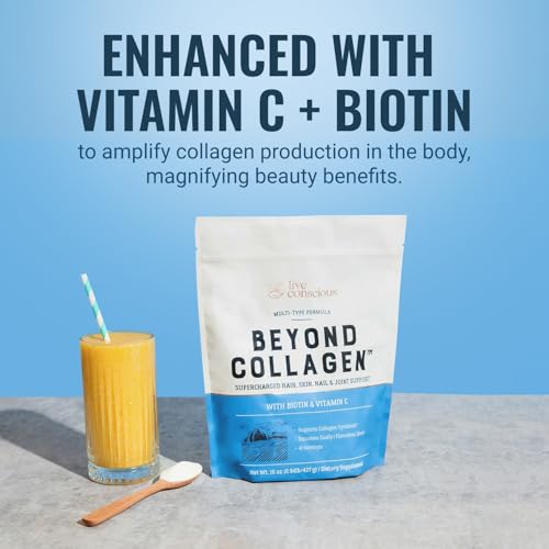 Live Conscious brand collagen jar