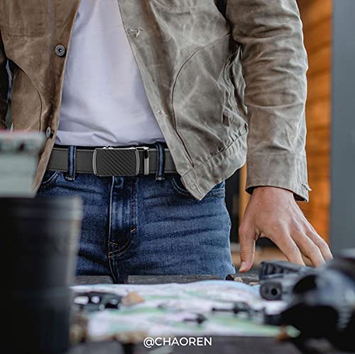 Close up of CHAOREN automatic buckle mechanism