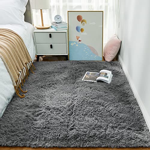Close up texture of Ophanie plush rug