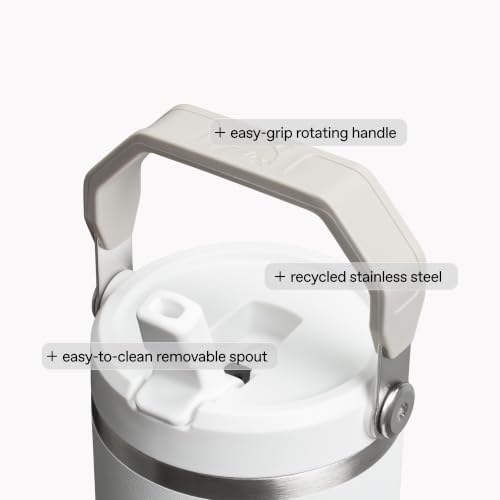 Disassembled STANLEY IceFlow lid parts