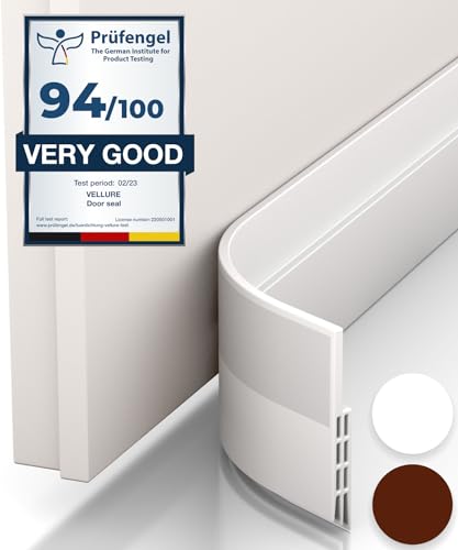 Vellure Door Draft Stopper White package