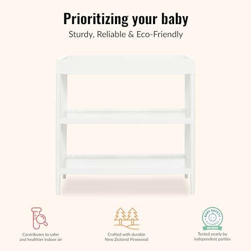 Dream On Me Clover safety rails and mattress pad