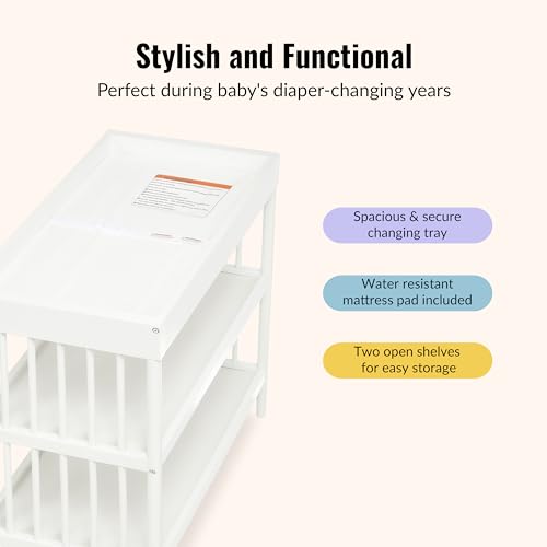 Dream On Me Clover Changing Table assembly detail