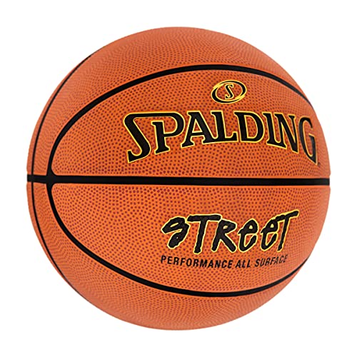 Close up of Spalding basketball texture