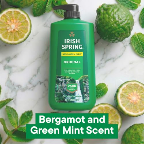 Irish Spring Original scent features