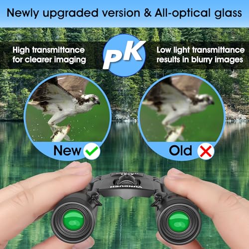 vundueh compact binoculars side profile