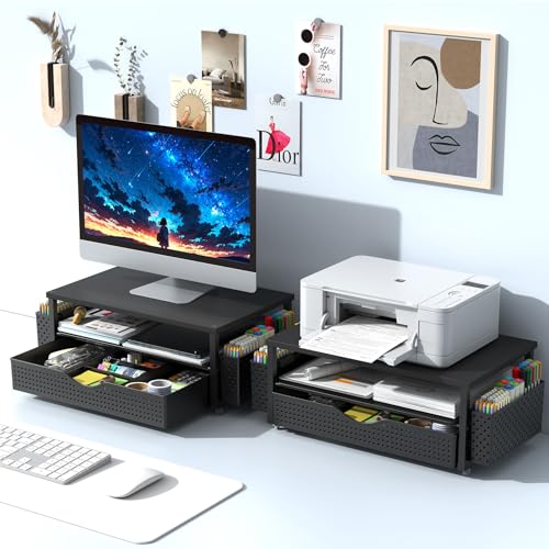 Spacrea desktop organizer with office supplies