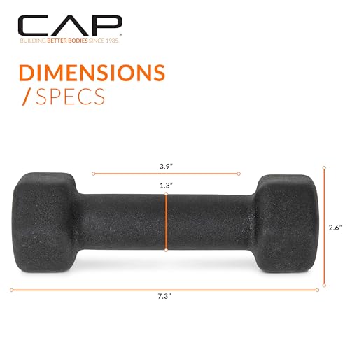 Anti-roll hex head design on CAP weights