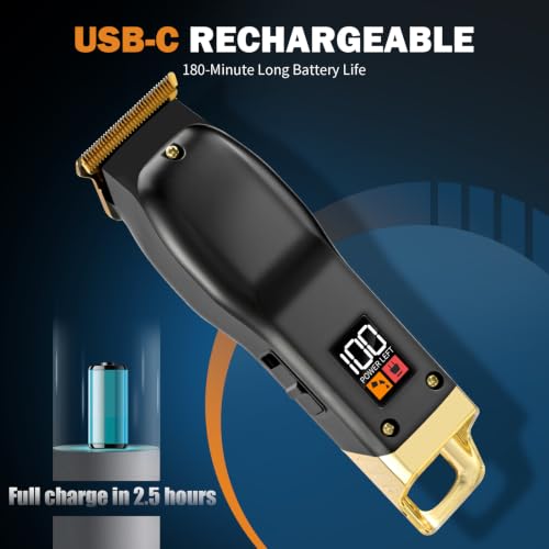 Elehomyou trimmer with LED power display active