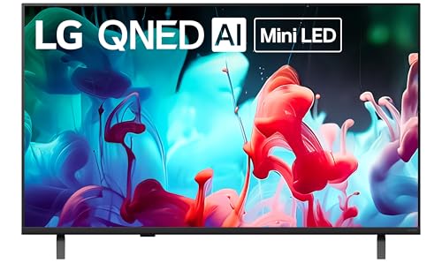 LG 43-inch QNED73B front view