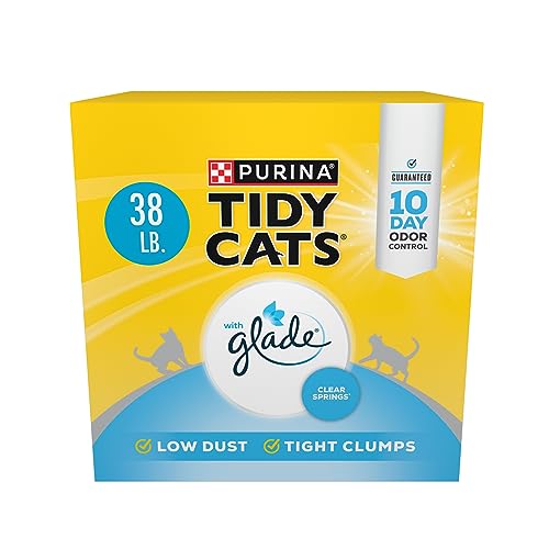 Purina Tidy Cats Glade Clear Springs 38 lb bag front view