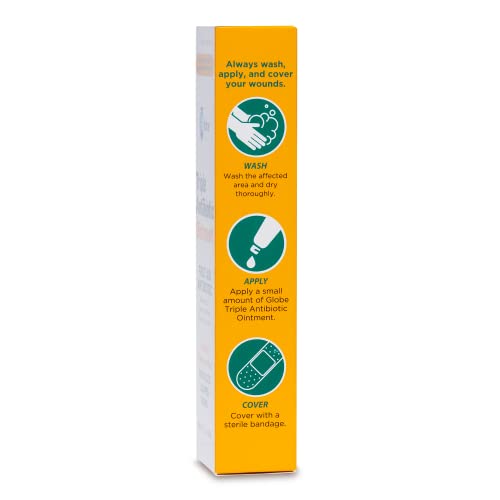 First aid ointment tubes in 3 pack