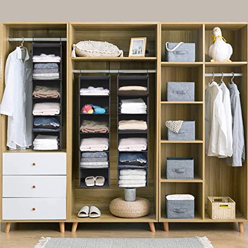 MAX Houser organizer in a standard closet rod
