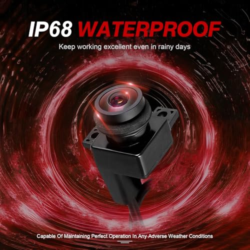 Backup camera lens and protective housing
