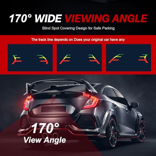 Rear view of the GZGN backup camera assembly