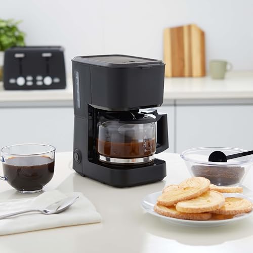 Compact coffee machine in a modern kitchen