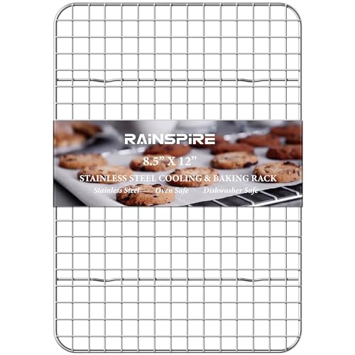 Rainspire stainless steel cooling rack top view