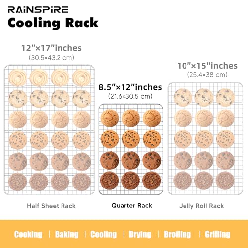 Rainspire 8.5x12 rack cooling fresh cookies
