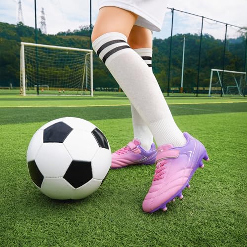 Stelle soccer shoes faux leather upper detail