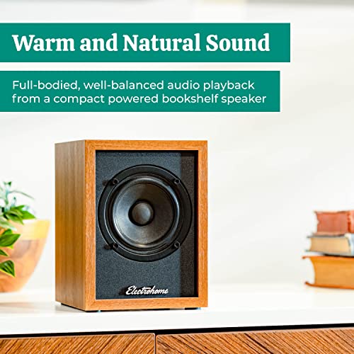 Side profile of Electrohome Huntley speakers