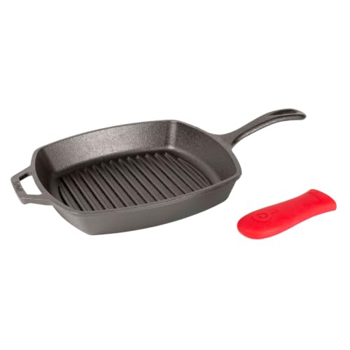 Lodge 10.5 inch square cast iron grill pan