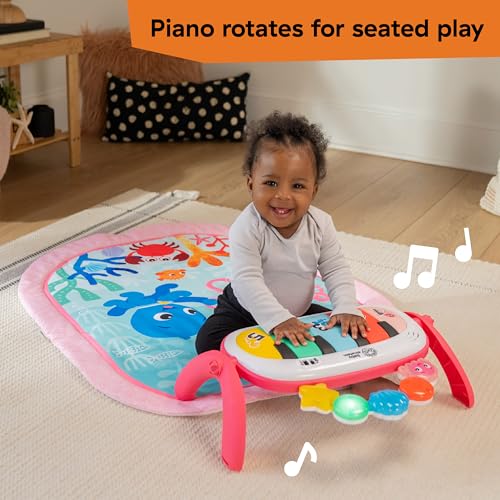 Folded Baby Einstein Ocean Explorers gym for storage