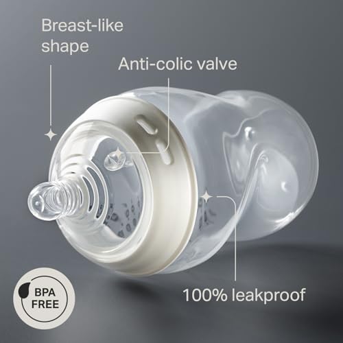 Silicone nipple design on Natural Start bottle