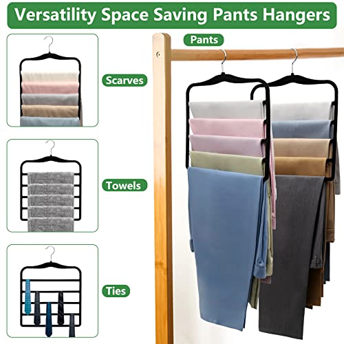 Side view of thin profile closet organizer