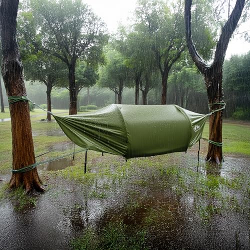Night Cat hammock system with aluminum alloy poles