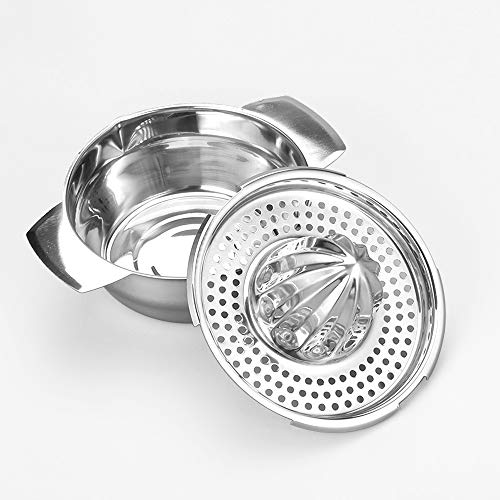 Stainless steel citrus juicer