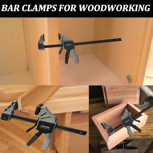NOEAIKE clamps being used in a workshop