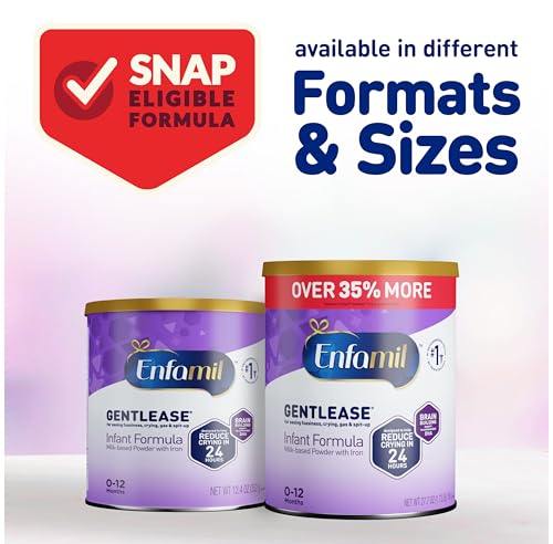 Nutritional information for Enfamil Gentlease