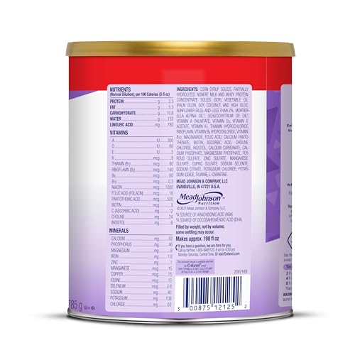 Full set of Enfamil Gentlease 27.7 Oz canisters